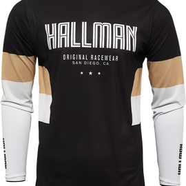 Hallman Differ Draft Jersey - Black/Latte - Small