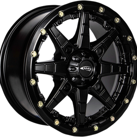 Roll'n 106 Wheel - Front/Rear - Black - 15x7 - 4/156 - 5+2