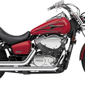 Streetrod Slashdown Exhaust - Chrome - VT750 Spirit