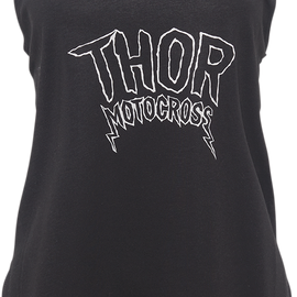 Women's Rocker Tank - Black - Medium