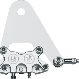 4-Piston Brake Caliper - Rear - Polished