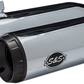 Grand National Race Mufflers for Softail - Chrome