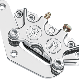 Dual Disc Caliper - Front - Polished 84-99