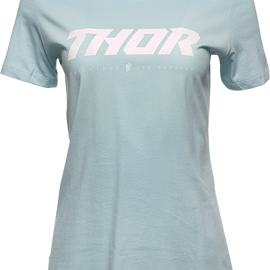 Women's Loud T-Shirt - Light Blue - Small