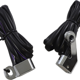 Marker Lights - White/Amber - Chrome