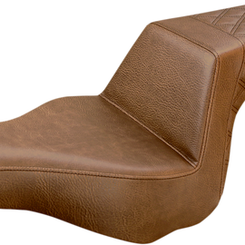 Step Up Seat - Passenger Lattice Stitched - Brown - FXSB