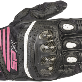 Stella SPX AC V2 Gloves - Black /Fuschia - XL