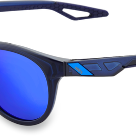 Campo Sunglasses - Blue - Blue Mirror