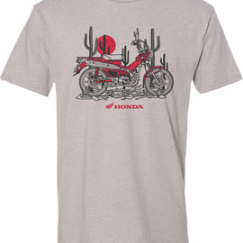 Honda Trail 125 T-Shirt - Gray - 2XL