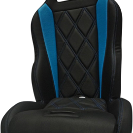 Performance Seat - Big Diamond - Black/Titanium Blue