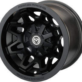 416X Wheel - Front/Rear - Black - 14x7 - 4/156 - 4+3