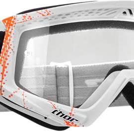 Combat Goggles - Web - Orange/White