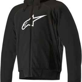 Chrome Sport Hoodie - Black - 4XL