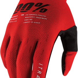 iTrack Gloves - Red - Small