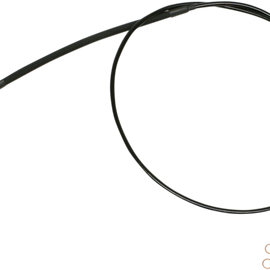 XR Stainless Hydraulic Clutch Line - Black Coated with Black Fittings - Stock - FLH '17+