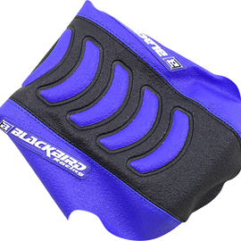 Double Grip 3 Seat Cover - Blue/Black - Yamaha