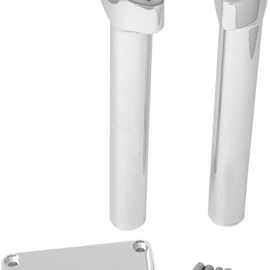 Risers - 10" - Buffalo - Top - Chrome