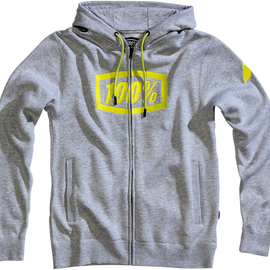 Syndicate Fleece Zip-Up Hoodie - Heather Gray - Medium