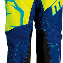 Youth Qualifier Pants - Navy/Yellow/Teal - 26