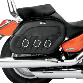 Drifter Rigid-Mount Specific-Fit Quick-Disconnect Saddlebags - Yamaha