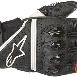 GPX V2  Gloves - Black/White - Large