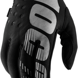 Youth Brisker Gloves - Black/Gray - Large