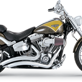 Big Radius 2:2 Exhaust - Chrome4002