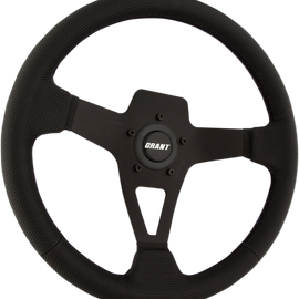 Edge Series Steering Wheel - Black - Gripper Series