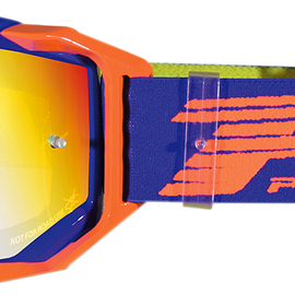 3303 Vista Goggles - Blue/Fluorescent Orange - Mirror