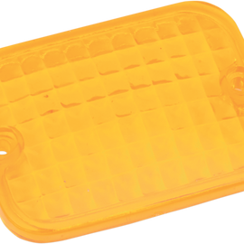 Replacement Rectangular Lens - Amber