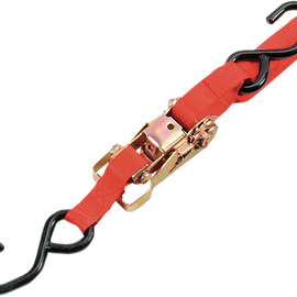 1" Ratchet Tie Down - Red