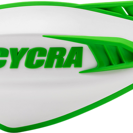 Handguards - Cyclone - White/Green