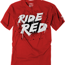 Youth Honda Splatter T-Shirt - Red - XL