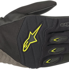 Shore Gloves - Black/Yellow - Medium
