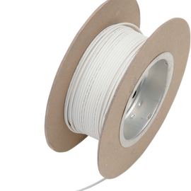 100' Wire Spool - 18 Gauge - White