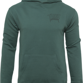 Youth Metal Fleece Pullover - Green - Small