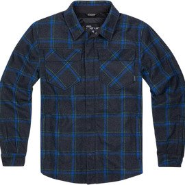 Upstateâ„¢ Riding Flannel Shirt - Blue - Small