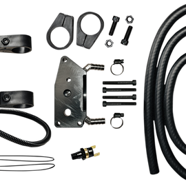 Fan-Assisted Vertical Frame-Mount Oil Cooler Kit