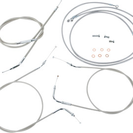 Cable Line Kit - 18" - 20" - '99 - '03 Roadstar - Stainless Steel