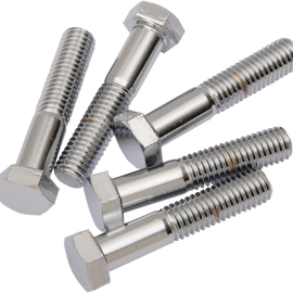 Pernos de cabeza hexagonal 1/2"-13 x 2-1/4" cromo