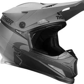 Sector Helmet - Racer - Black/Charcoal - Medium