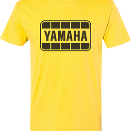 Yamaha Retro T-Shirt - Yellow/Black - Large