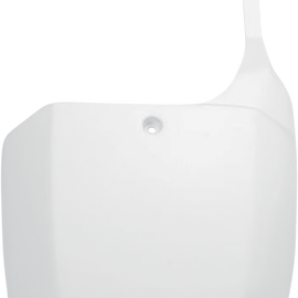 Front Number Plate - White - Honda