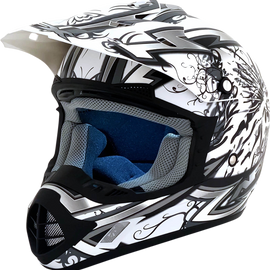 FX-17Y Helmet - Butterfly - Matte White - Large