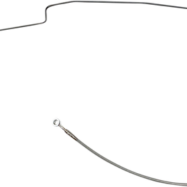 Brake Line Upper Indian Stainless Steel Chrome