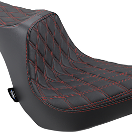 Predator III Seat - Diamond - Red Thread - Vinyl