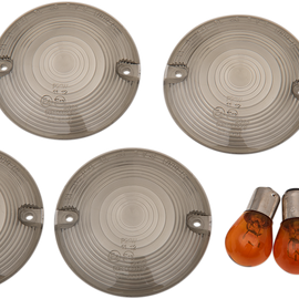 Smoked Flat Lens Kit - '86-'19