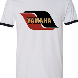 Yamaha Legend T-Shirt - White/Black - Large