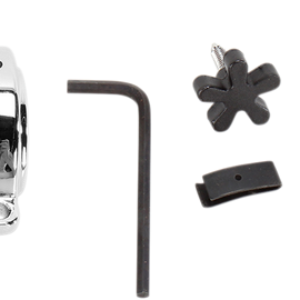 Chrome Left-Side Lower Switch Housing for '82 - '95