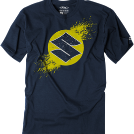 Youth Suzuki Overspray T-Shirt - Navy - Large